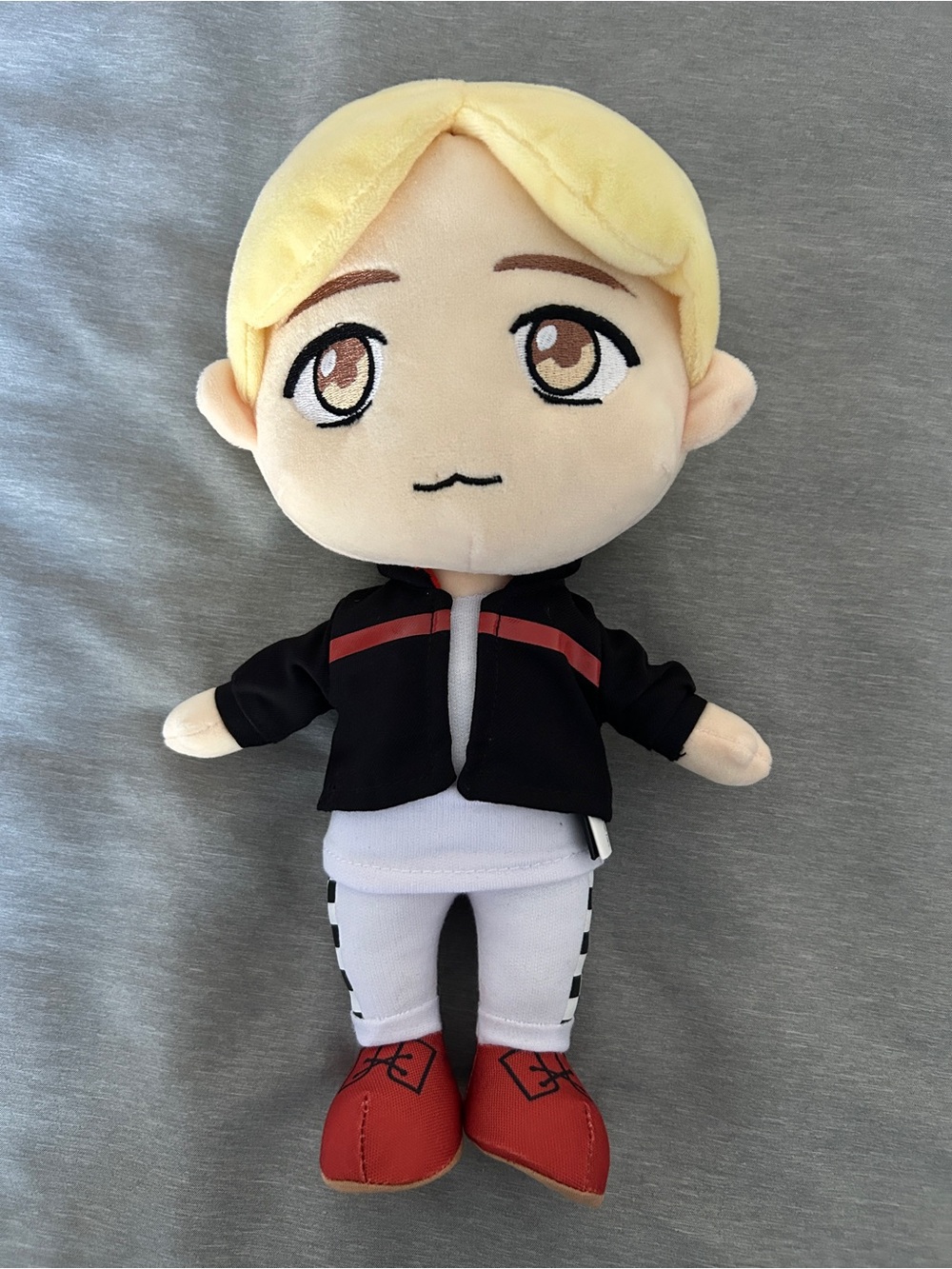 BTS TinyTAN MIC Drop Jimin Plush Doll K-Pop Army Gift Chibi Figure